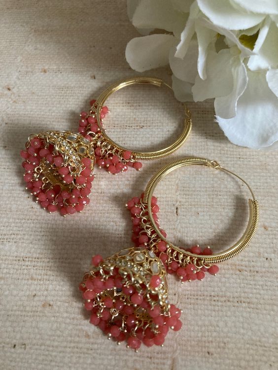 Jhumkas - LUXZII- A Touch Of Luxury