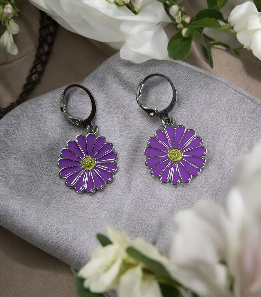 Unique Floral Studs for Women & Girls - LUXZII - A Touch Of Luxury