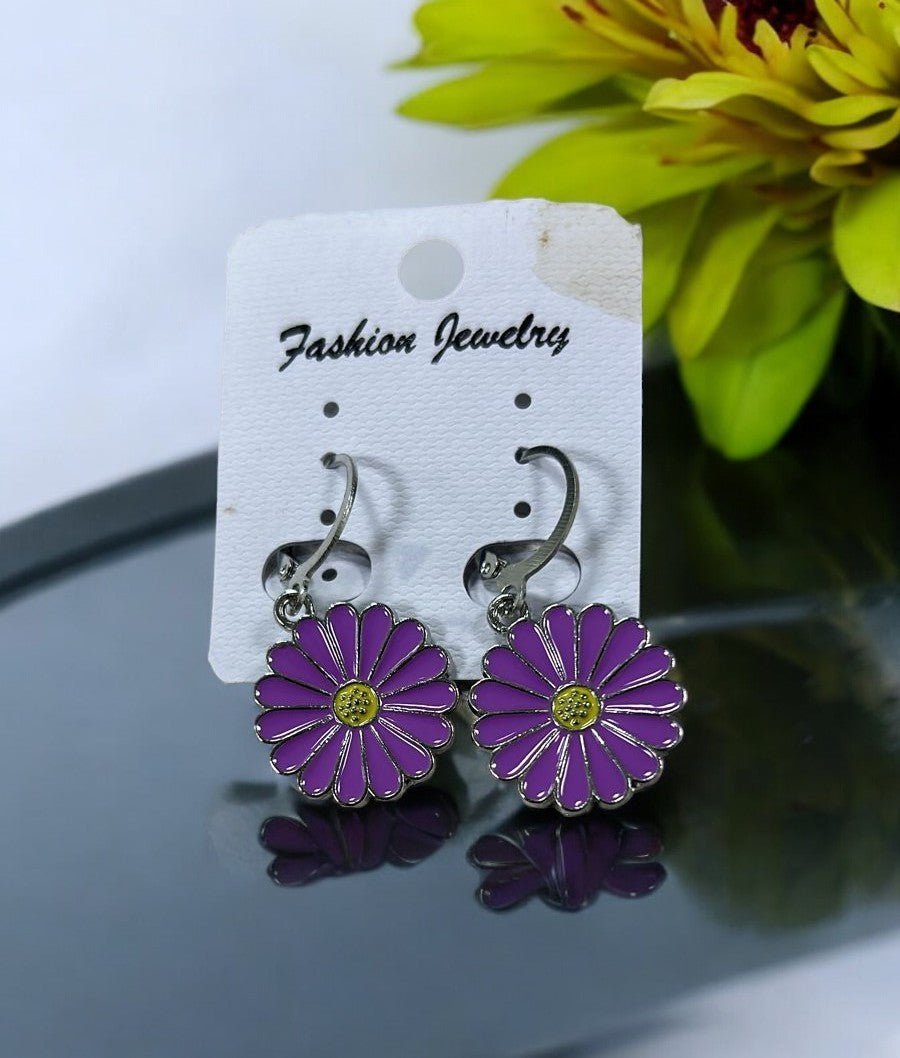 Unique Floral Studs for Women & Girls - LUXZII - A Touch Of Luxury