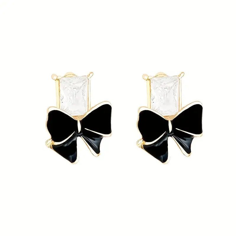 Unique Korean Bow Studs for Women & Girls - LUXZII - A Touch Of Luxury